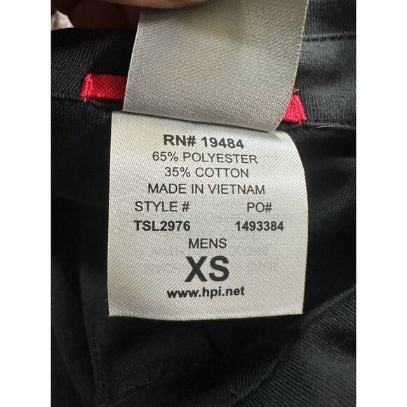 Tesla Elon Musk Men’s Black Golf Polo Shirt Electric Car XS Polyester Blend - Picture 6 of 7